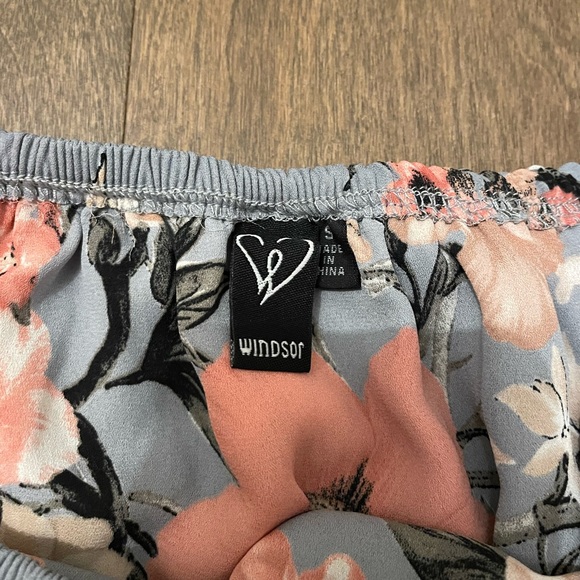 Windsor Cherry Blossom Bardot Crop top - Picture 3 of 3